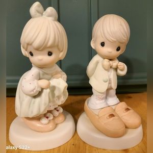 Precious Moments-"Whose gonna full my Shoes"